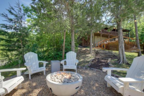 Lakefront Sevierville Cabin with Hot Tub and Fire Pit!
